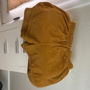 Sundry Golden Corduroy Apparel